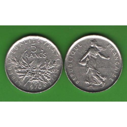 5 франков Франция 1970