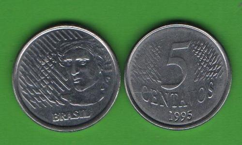 5 сентаво Бразилия 1995