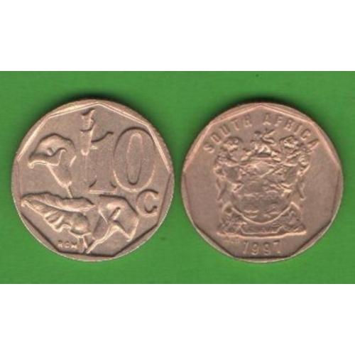 10 центов ЮАР 1997
