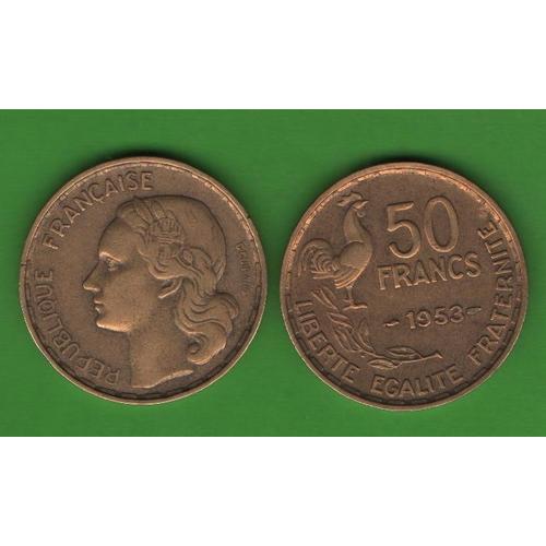 50 франков Франция 1953