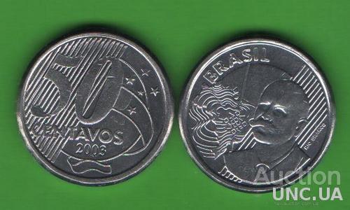 50 сентаво Бразилия 2003