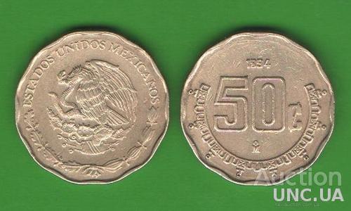 50 сентаво Мексика 1994