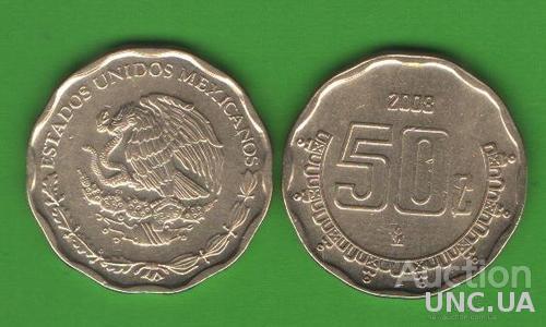 50 сентаво Мексика 2008