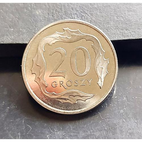 MN Польща 20 грошей 2025 р.
