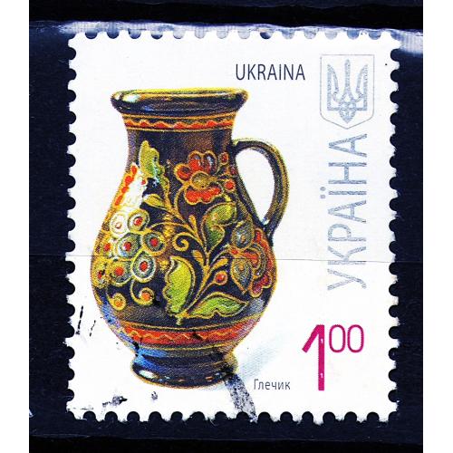 YY 2007 р. 7-й стандарт Глечик, мікрошрифт 2008,  гашена