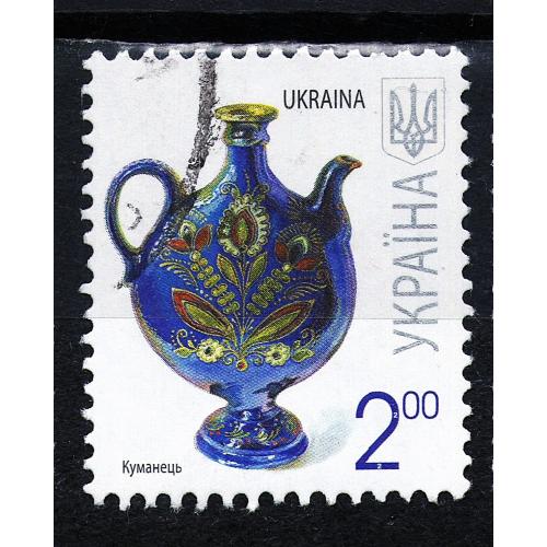 YY 2007 р. 7-й стандарт Куманець, мікрошрифт 2008-ІІ,  гашена