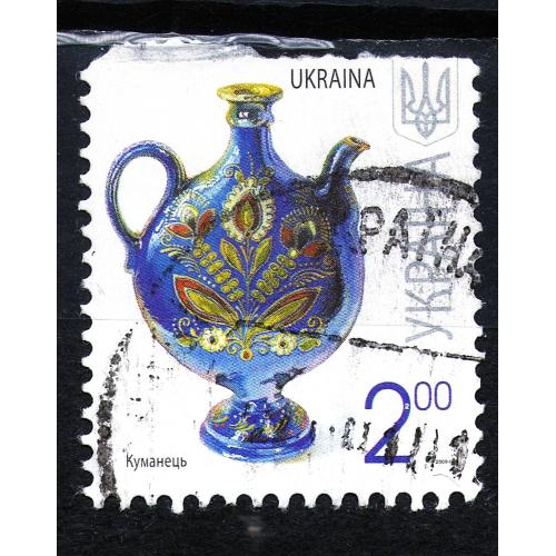 YY 2007 р. 7-й стандарт Куманець, мікрошрифт 2009-ІІ,  гашена
