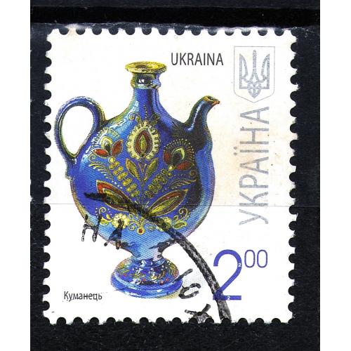 YY 2007 р. 7-й стандарт Куманець, мікрошрифт 2010,  гашена