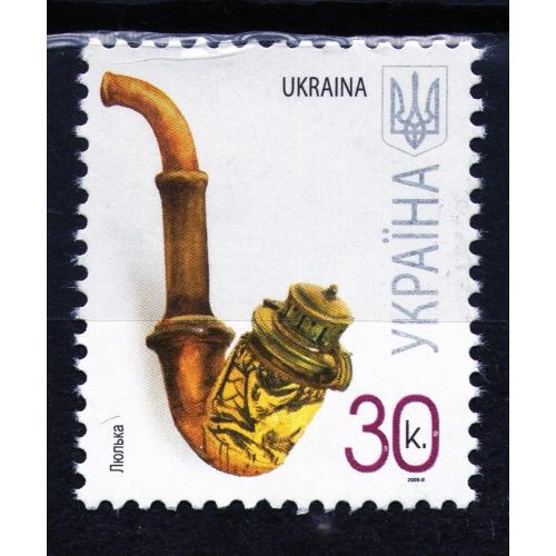 YY 2008 р. 7-й стандарт Люлька, мікрошрифт 2009-ІІ,  гашена