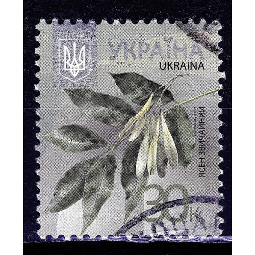YY 2012 р. 8-й стандарт Ясен звичайний (0,30), мікрошрифт 2013-ІІ,  гашена