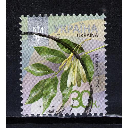 YY 2012 р. 8-й стандарт Ясен звичайний (0,30), мікрошрифт 2014,  гашена