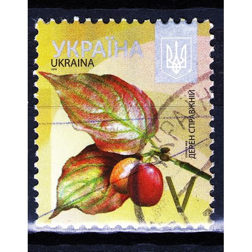 YY 2015 р. 8-й стандарт Дерен справжнiй, мікрошрифт 2015,  гашена