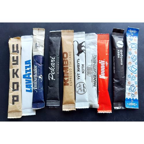 ZN Пакетики з цукром / сахаром 10 шт., без повторів _2