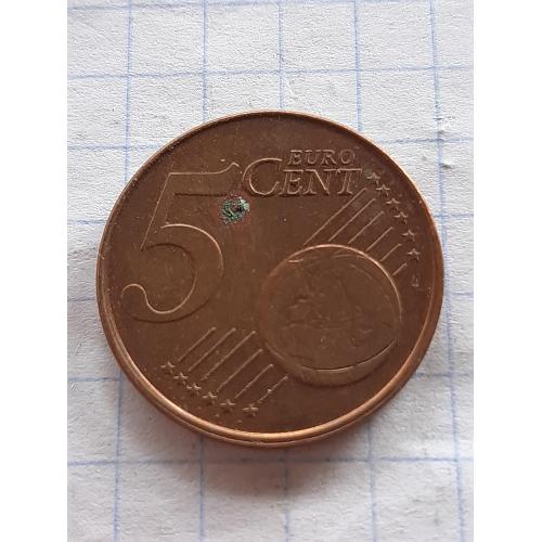 5 евроцентов 1999г.