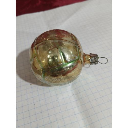 Елочная игрушка Мяч СССР.