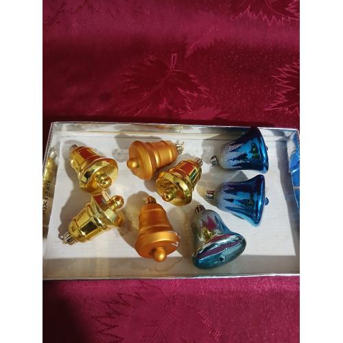 Елочные игрушки Колокольчики.