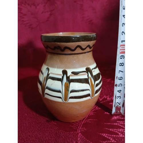 Ваза. Майолика. Васильков.