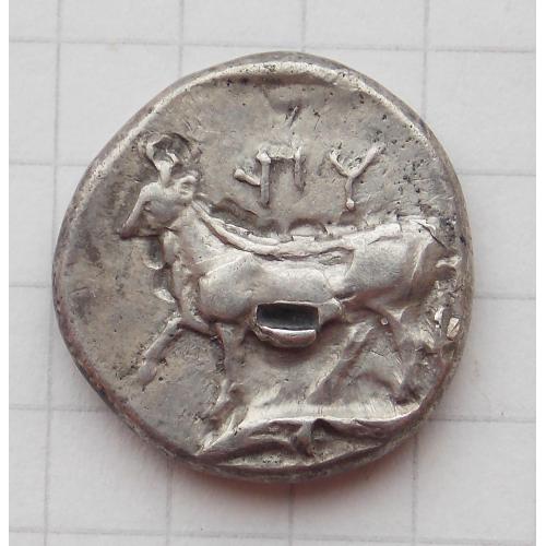 Фракія. Візантія. Драхма чи сіглос (340-320 рр. до н. е.).