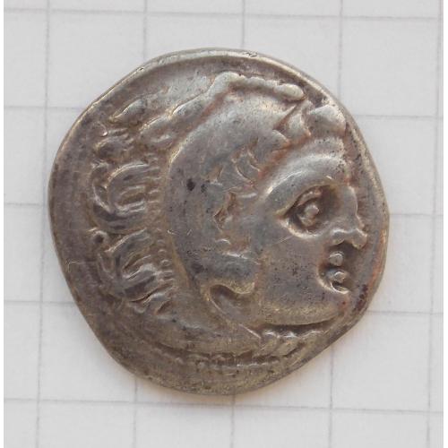 Олександр III Великий (Македонський) (336-323 р. до н. е.). Драхма. Колофон.