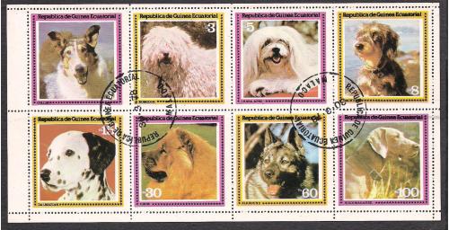 Экваториальная Гвинея, 1975г., фауна, собаки