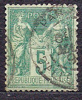  Франция, 1872 г., первые марки, стандартный выпуск