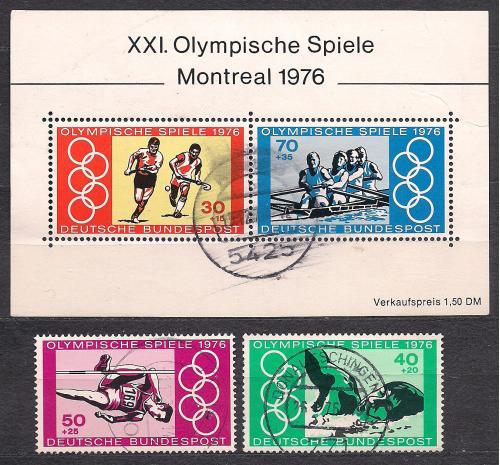 ФРГ, 1976 г., спорт, 21-е Олимпийские игры в Монреале