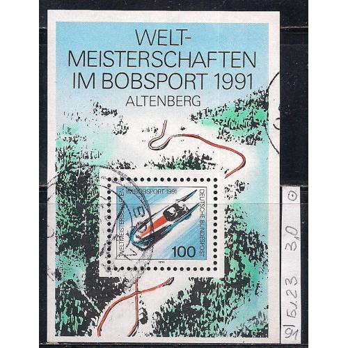 ФРГ, 1991 г., чемпионат мира по бобслею в Альтенберге