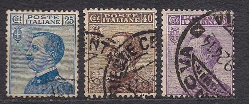  Италия, 1908 г., стандартный выпуск, король Виктор Эммануэль 3