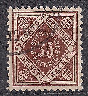Немецкие земли, Wurttemberg, 1919 г., !!!, распродажа 25% каталога, служебные марки