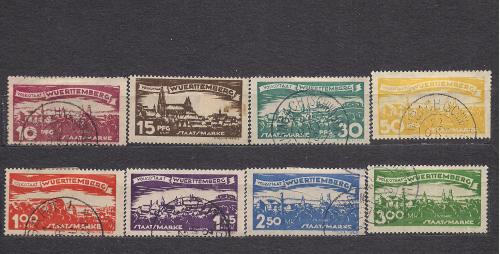 Немецкие земли, Wurttemberg*, 1920 г., !!!, распродажа 25% каталога, служебные марки