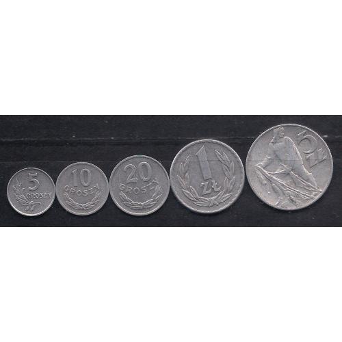 Польша,  монеты 60 - х годов