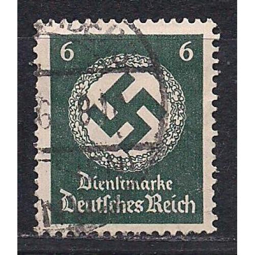 Рейх, 1934-38 гг., служебные марки "свастика в дубовом венке"