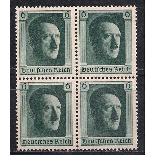 Рейх*, 1937 г., !!!, распродажа 25% каталога, личности, А. Гитлер, марка № 648