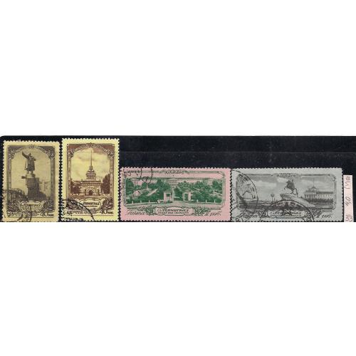 СССР, 1953 г., распродажа коллекции, виды Ленинграда