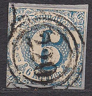 Thurn und Taxis , 1862-64 гг., первые марки, марка № 33