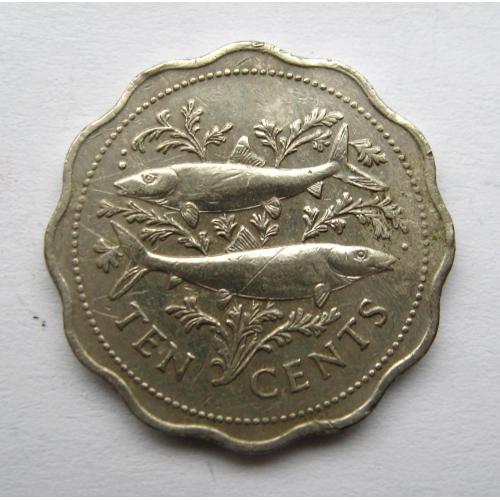 10 центів = 1982 р. = БАГАМСЬКІ ОСТРОВИ \\