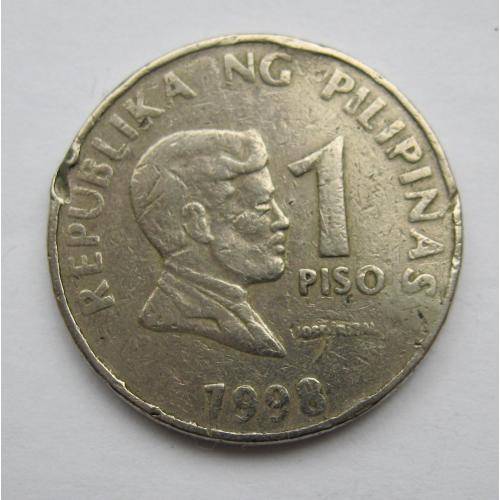 1 песо = 1998 р. = ФІЛІППІНИ ==