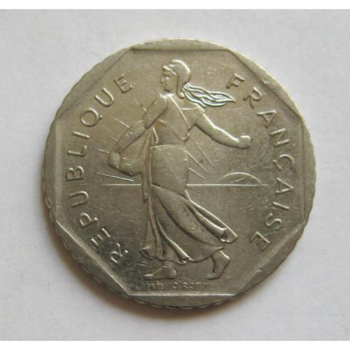 2 франка = 1980 р. = ФРАНЦІЯ \\