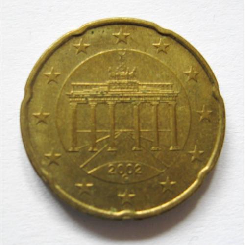 20 євроцентів = 2002 р. - G = НІМЕЧЧИНА \\
