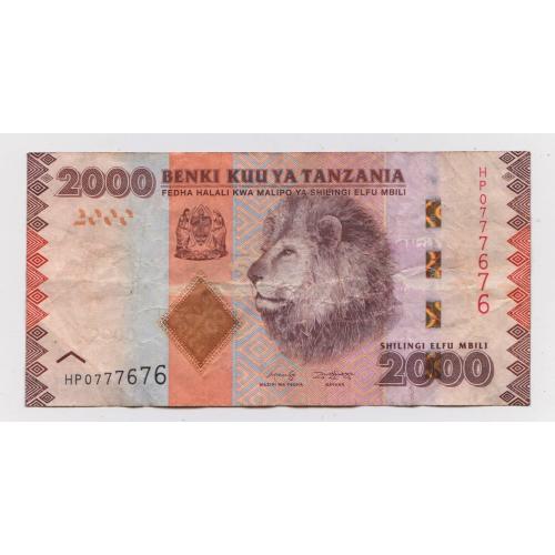 2000 шилінгів =  2010 р. = Танзанія \\