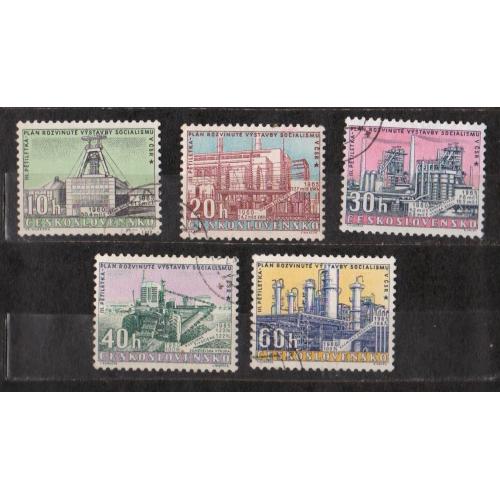 3-й п'ятирічний план розвитку народного господарства = 1960 р. = ЧЕХОСЛОВАЧЧИНА = гаш. \\