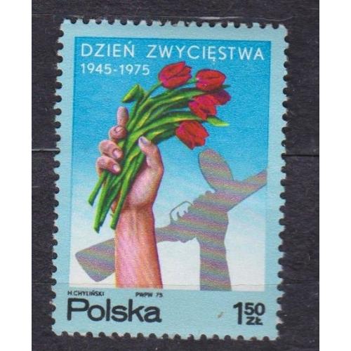 30-річчя Перемоги = 1975 р. = ПОЛЬЩА = негаш. \\