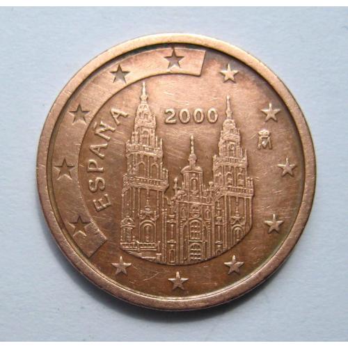 5 євроцентів  = 2000 р. = ІСПАНІЯ \\