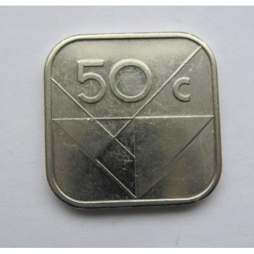 50 центів = 2018 р. =  АРУБА  \\