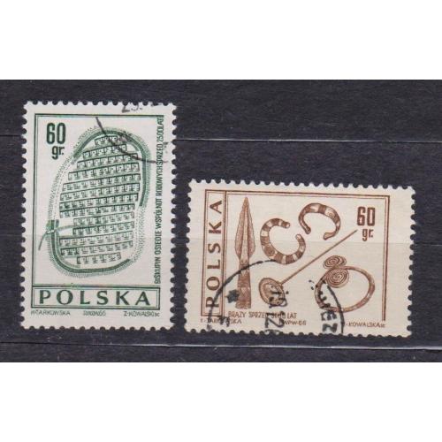 Археологічні розкопки = 1966 р. = ПОЛЬЩА = гаш. \\