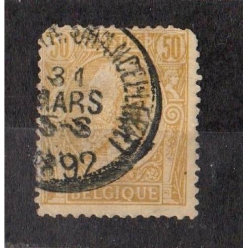 СТАНДАРТ - Король Леопольд II = 1886 р. = БЕЛЬГІЯ = гаш. \\