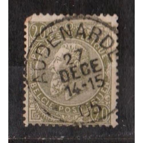 СТАНДАРТ - Король Леопольд II = 1893 р. = БЕЛЬГІЯ = гаш. \\