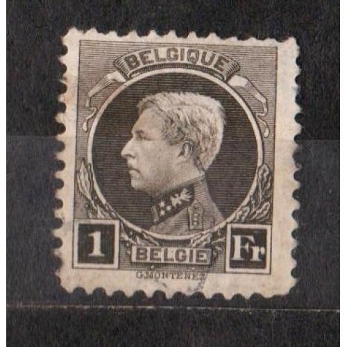 СТАНДАРТ - Король Альберт I = 1922 р. = БЕЛЬГІЯ = гаш. \\