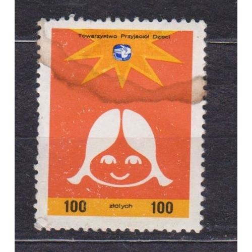 Благодійна марка TPD - Товариство друзів дітей = непоштова марка =  ПОЛЬЩА \\