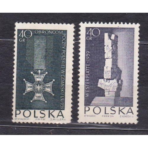 Боротьба та мучеництво польського народу, 1939-45 = 1964 р. = ПОЛЬЩА = негаш. \\
